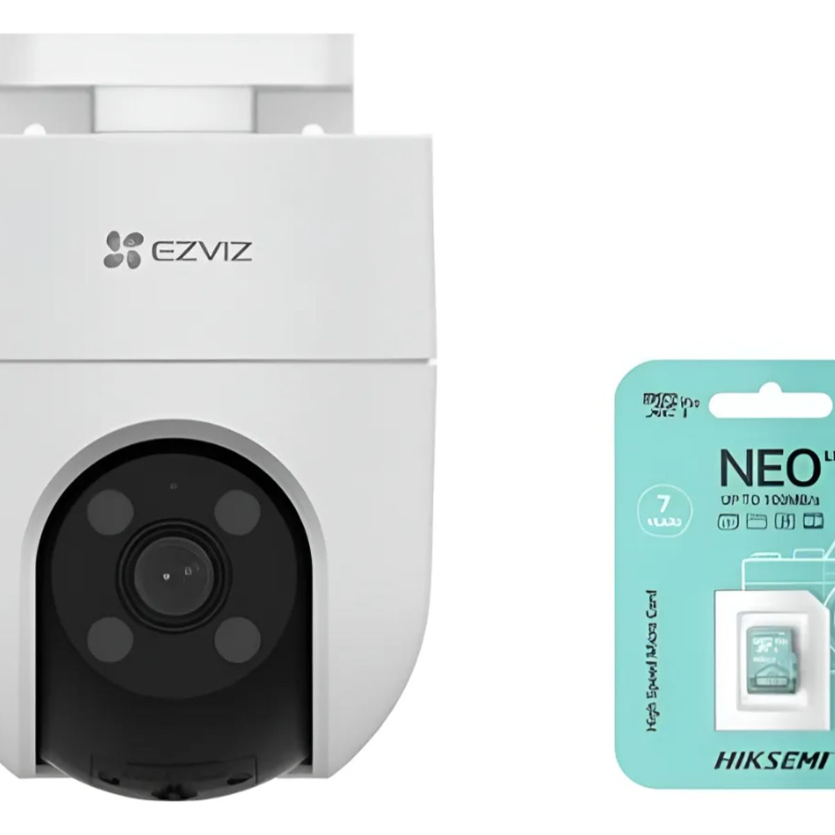 EZVIZ - Cámara de Seguridad para Exteriores EZVIZ H8C 2MP + SD 64GB
