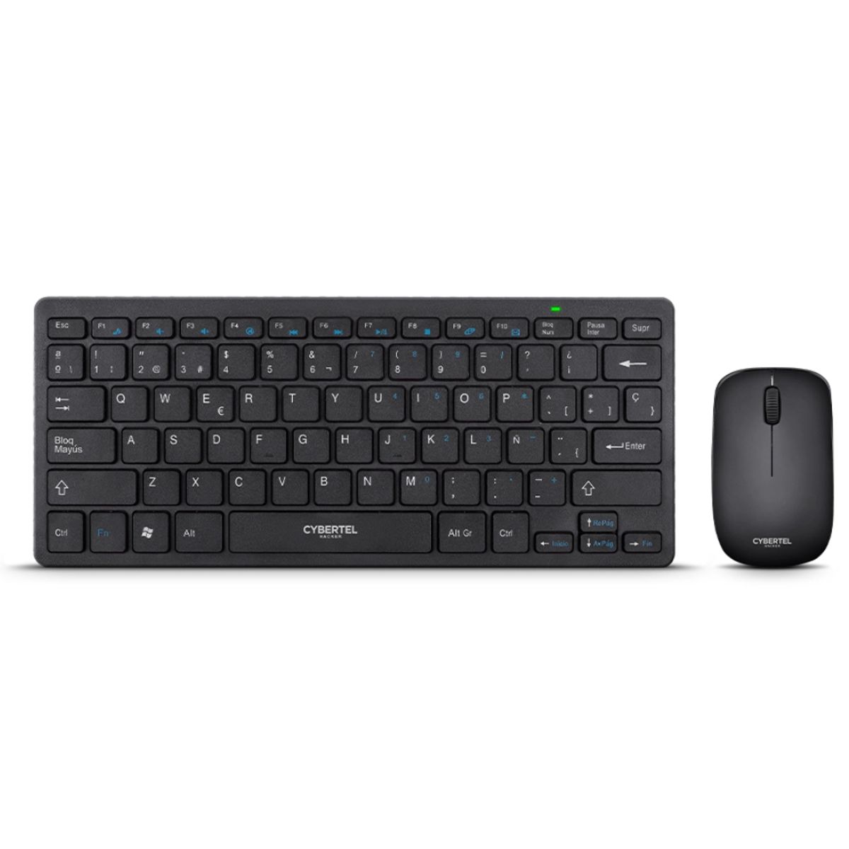 CYBERTEL - Kit HACKER CYB WT803 Teclado + Mouse Wifi CYBERTEL