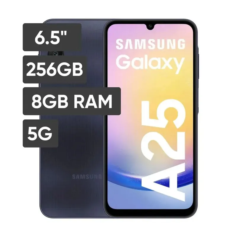 SAMSUNG - Celular Samsung Galaxy A25 5G 256GB 8GB Negro