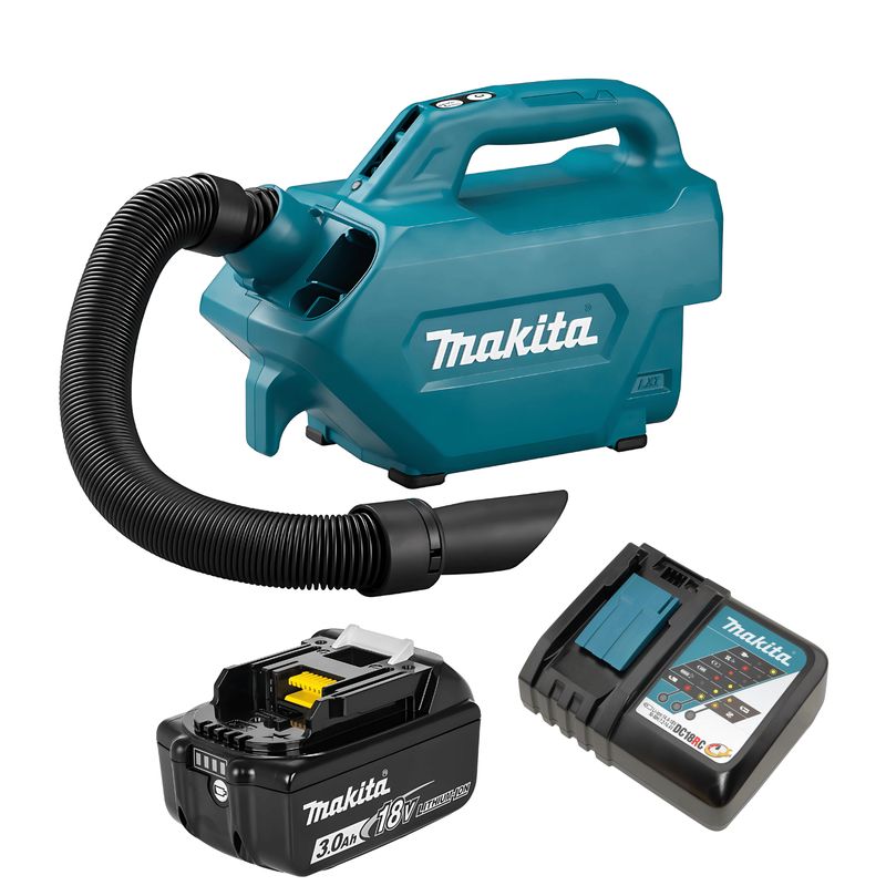 MAKITA - Aspiradora Inalámbrica Lxt 18V DCL184Z + 1 BATER DE 3AH Y CARGA Makita