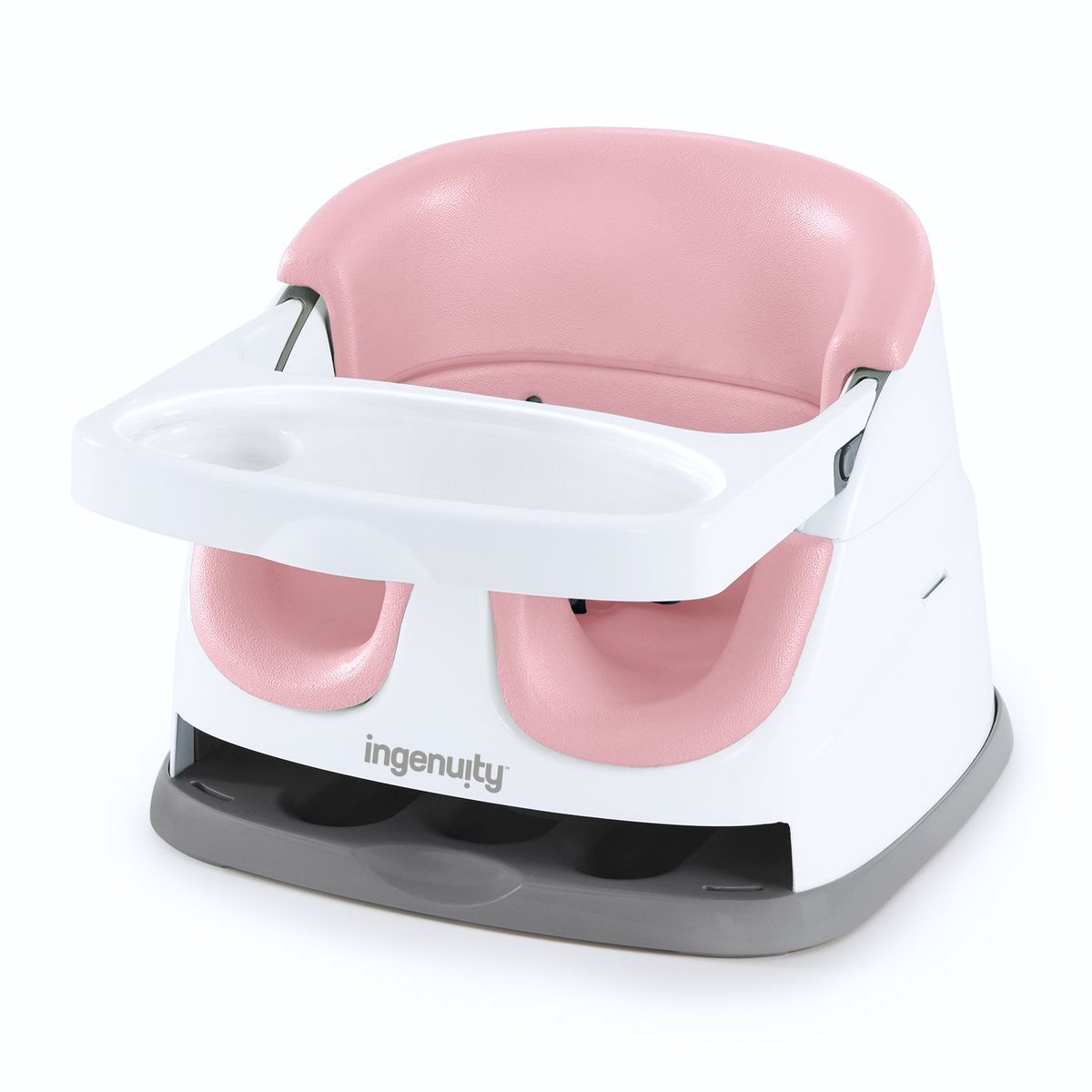 INGENUITY - Asiento Elevador Booster Para Bebé Ingenuity Baby Base Rosa
