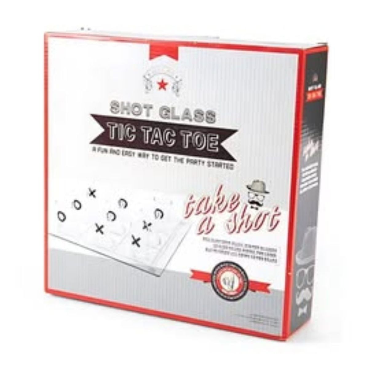 GENERICO - Juego De Mesa Genérico Shots Tic Tac Toe