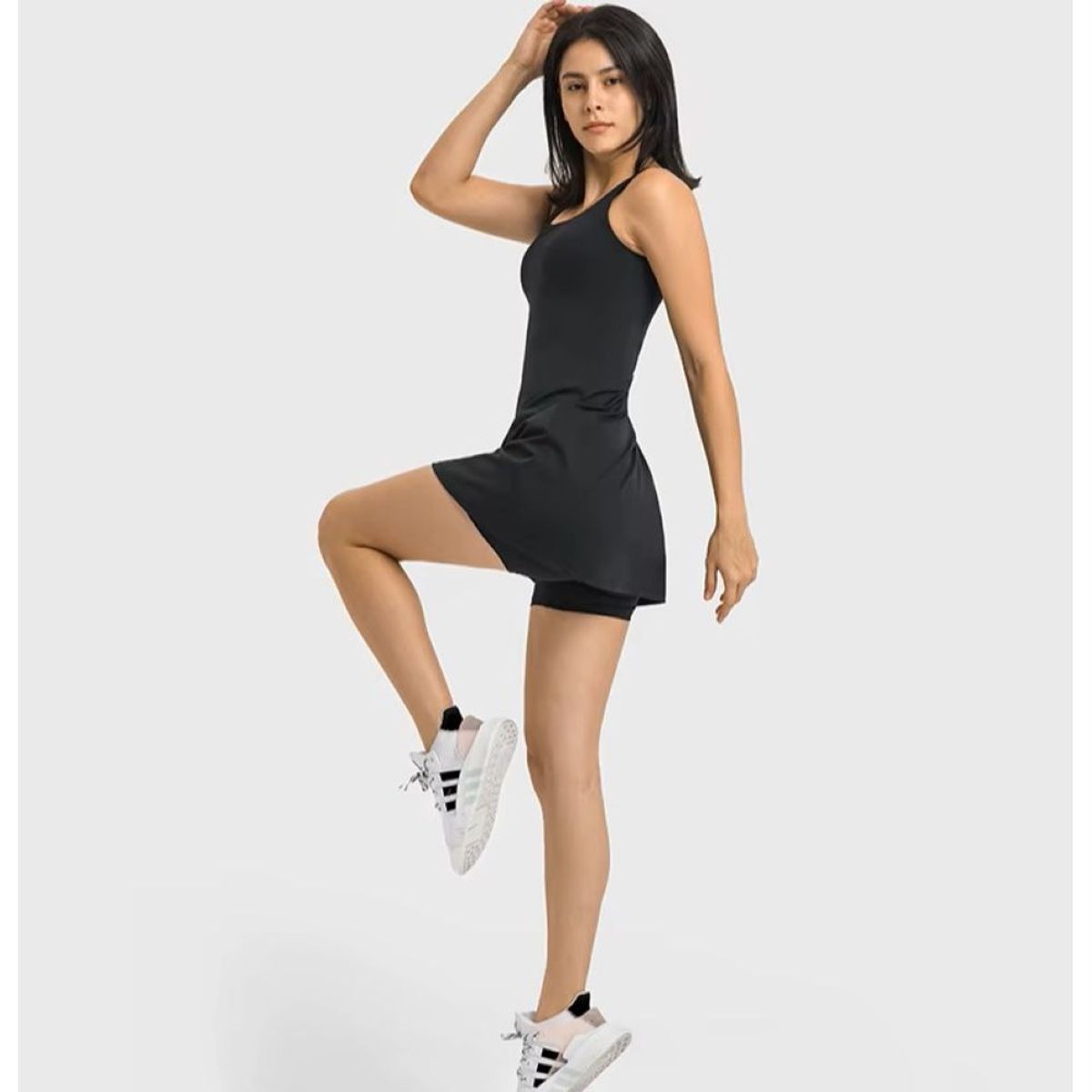 EPAUS - Vestido Deportivo 2 en 1 para Mujer