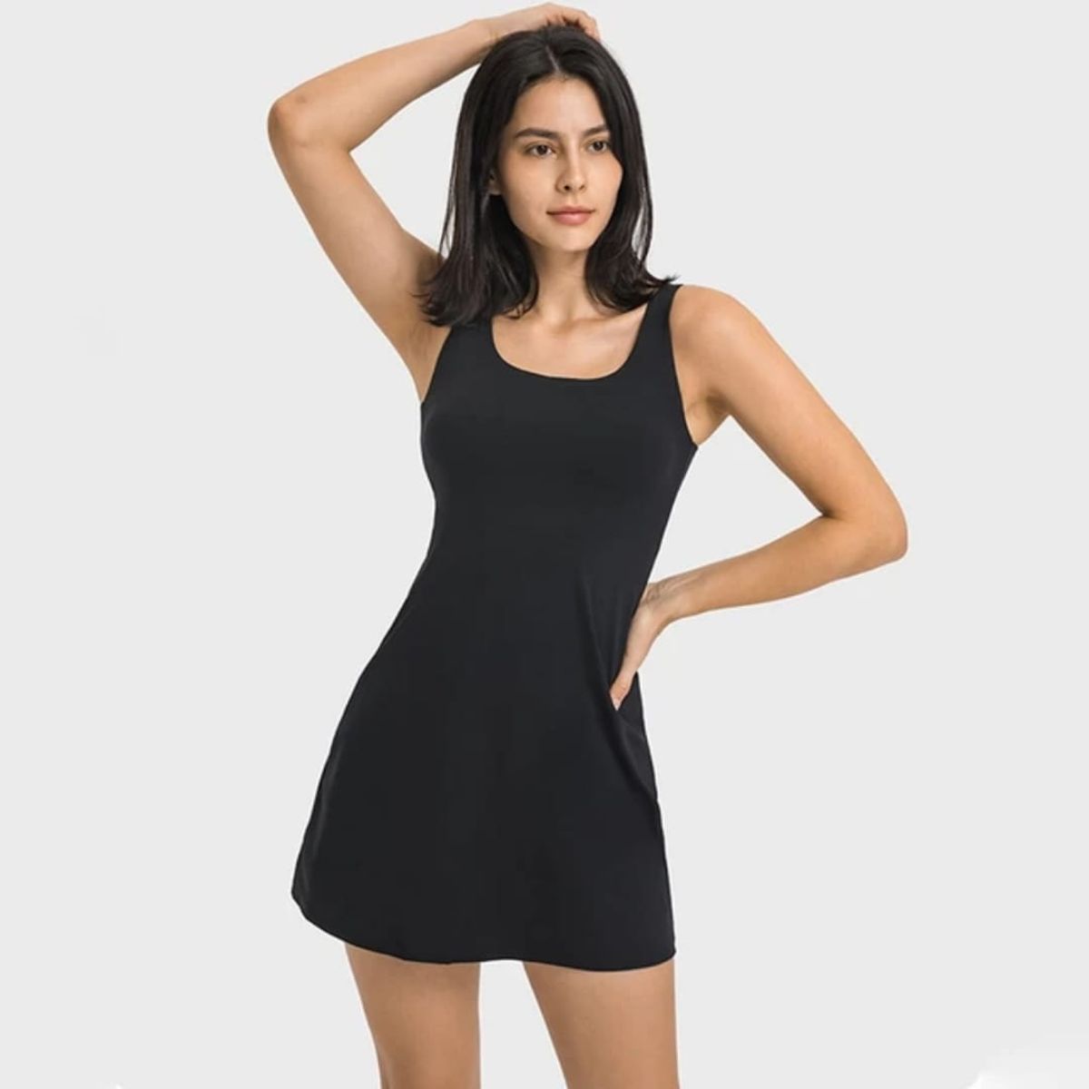 EPAUS - Vestido Deportivo 2 en 1 para Mujer