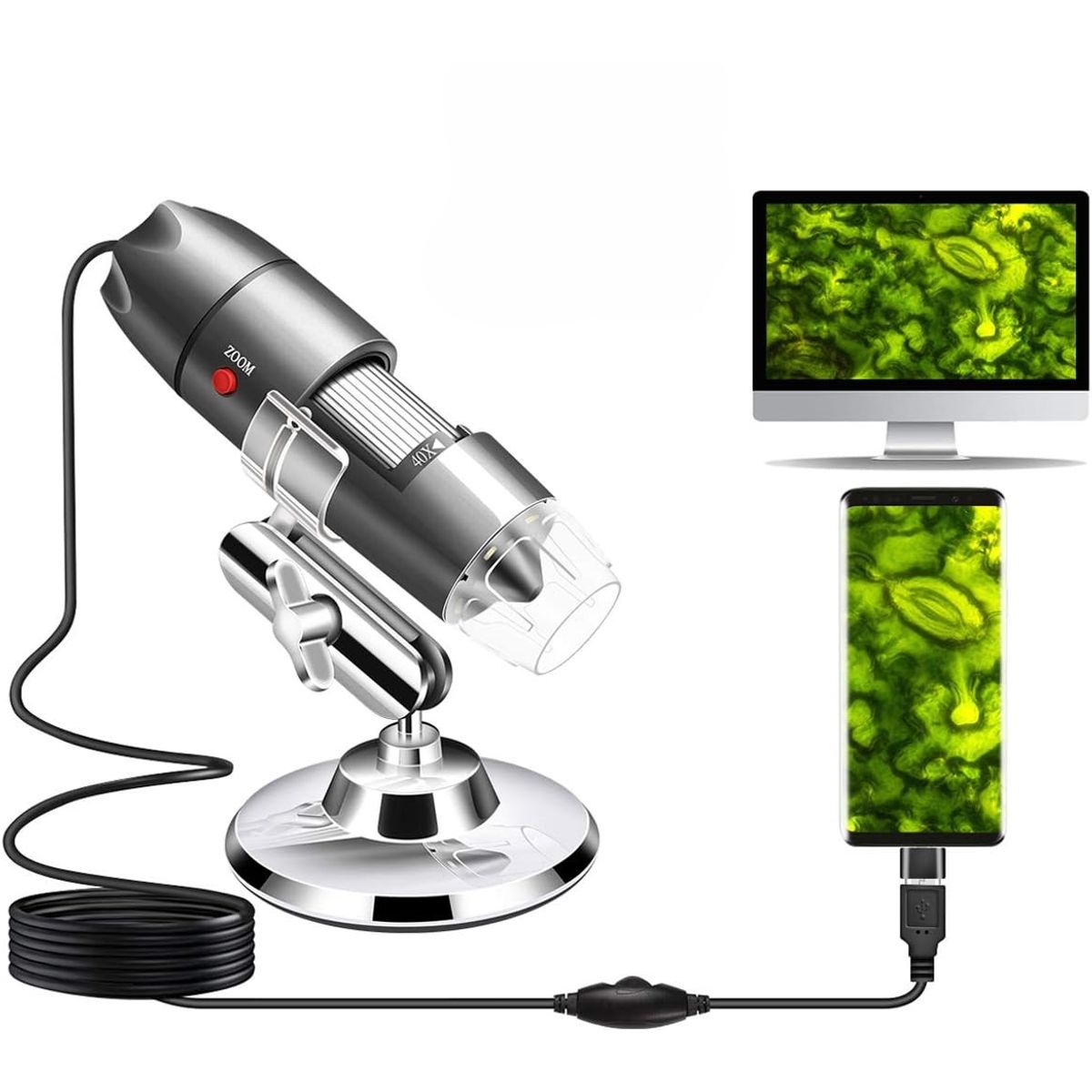 ROHS - Camara Microscopica Digital Para Laptop y Celular