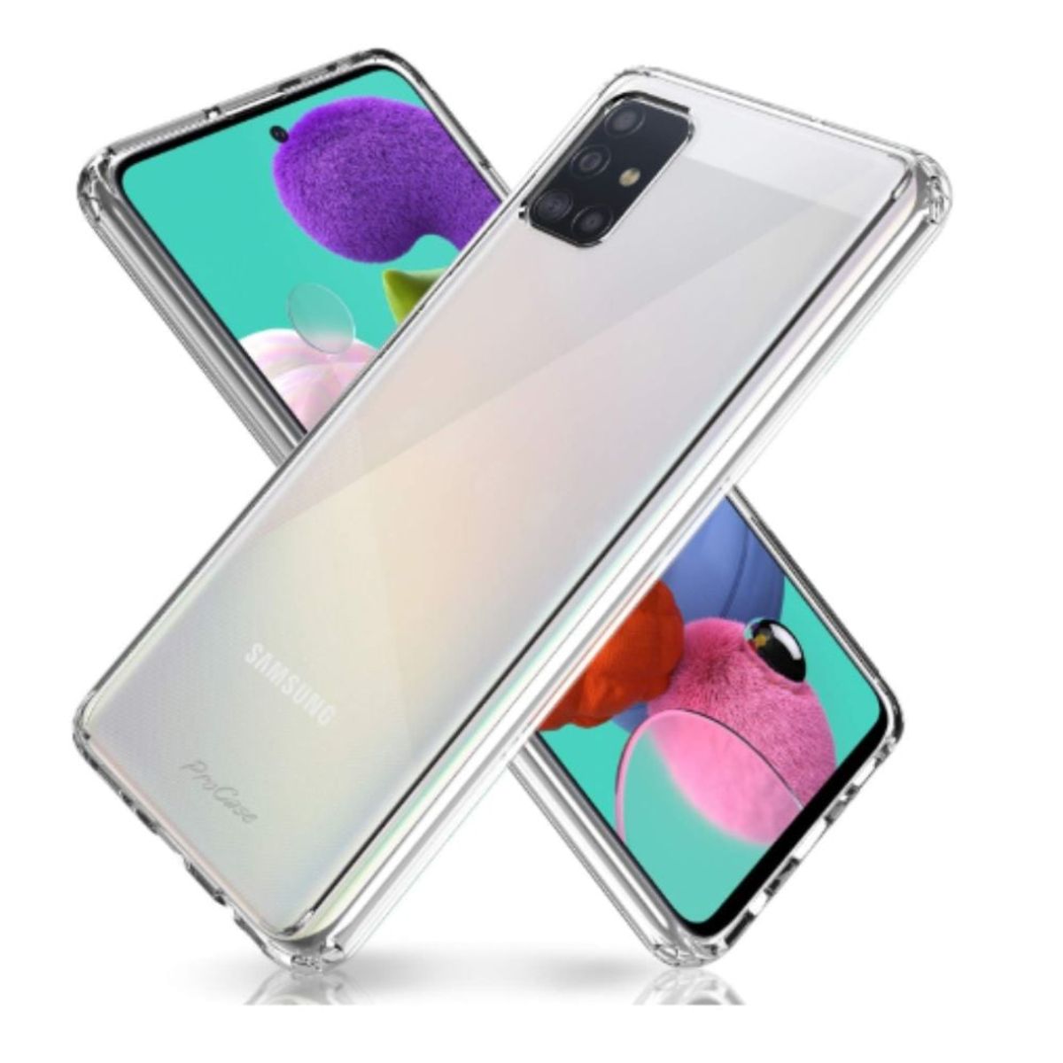GENERICO - Case Space transparente para Samsung A51
