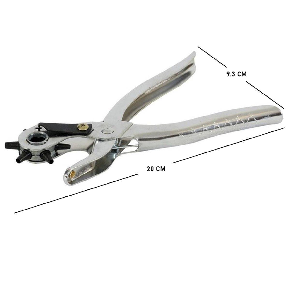 GENERICO - Alicate Perforador Sacabocados Para  Correas Cueros Entre Otros