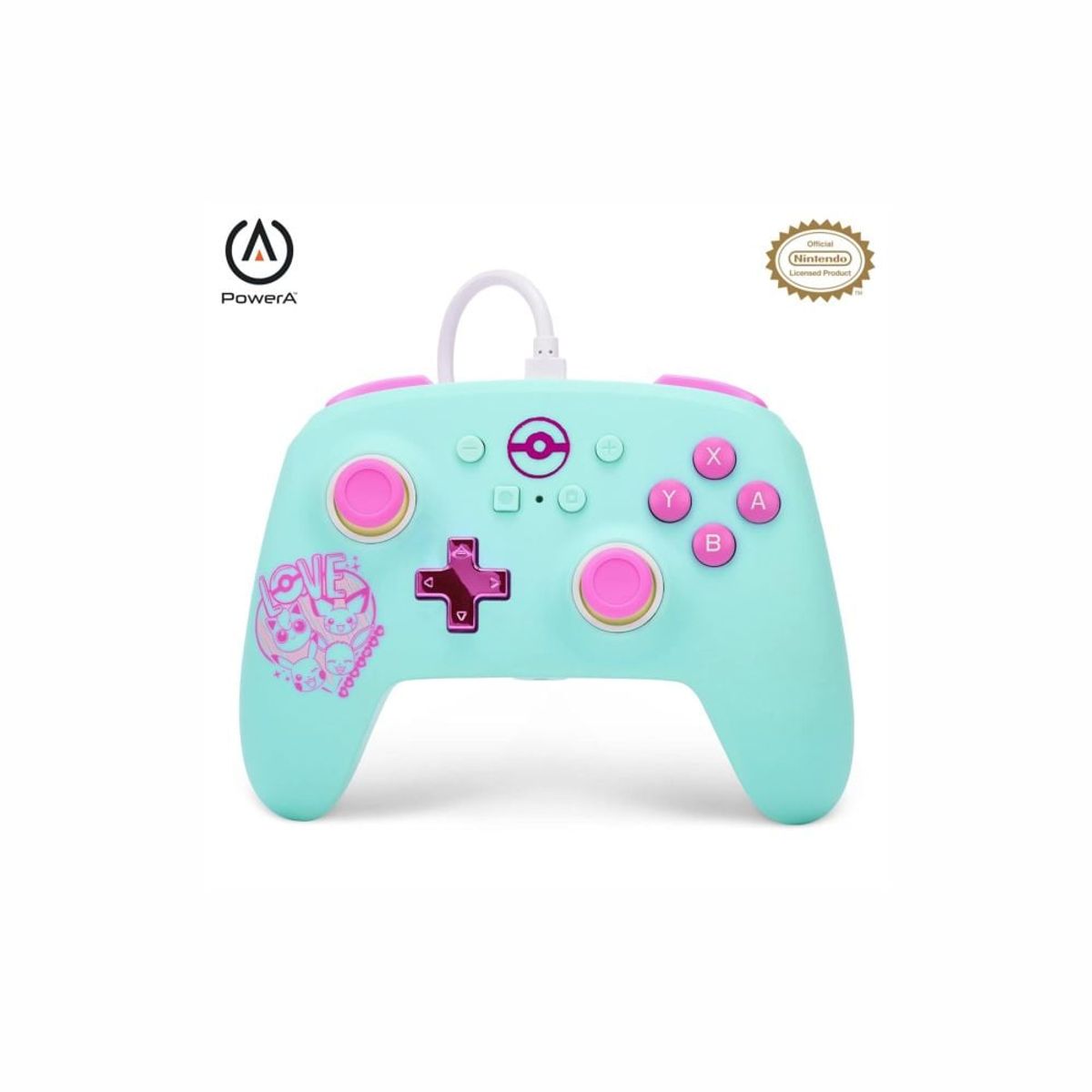 NINTENDO - Mando Nintendo Pokemon Love Power A