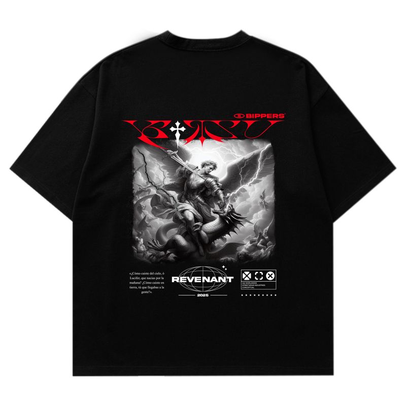 HOLGU - Polo Oversize Hombre Algodon Angel