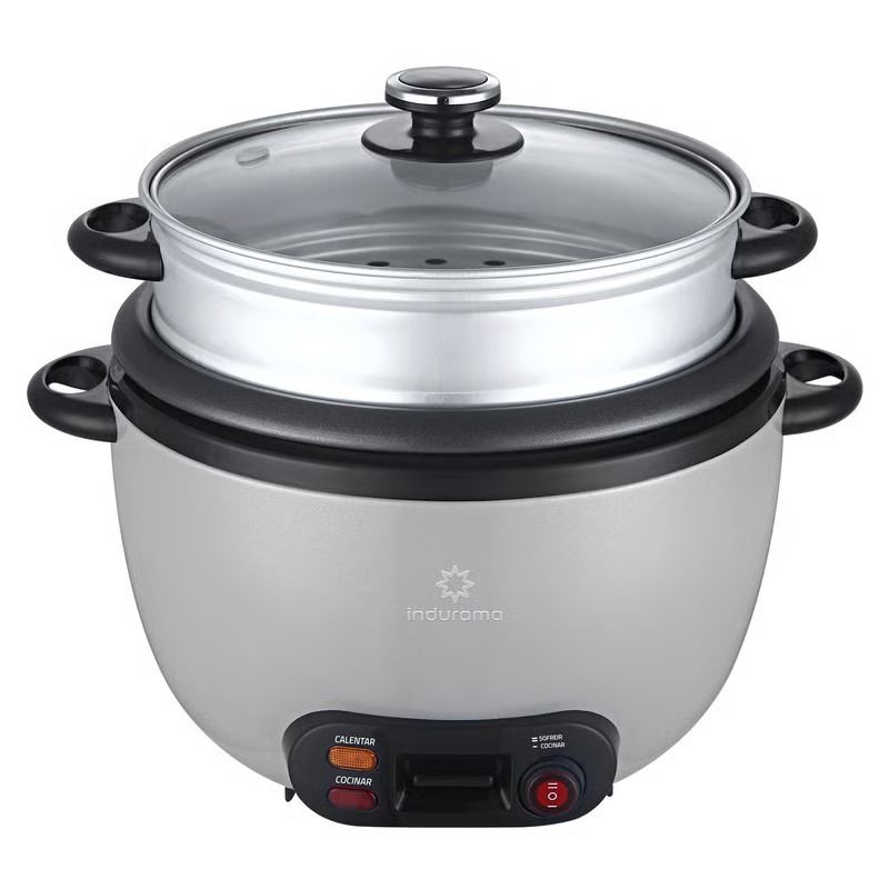 INDURAMA - Olla Arrocera de 1.8 Litros Indurama OAI-GR18 Gris