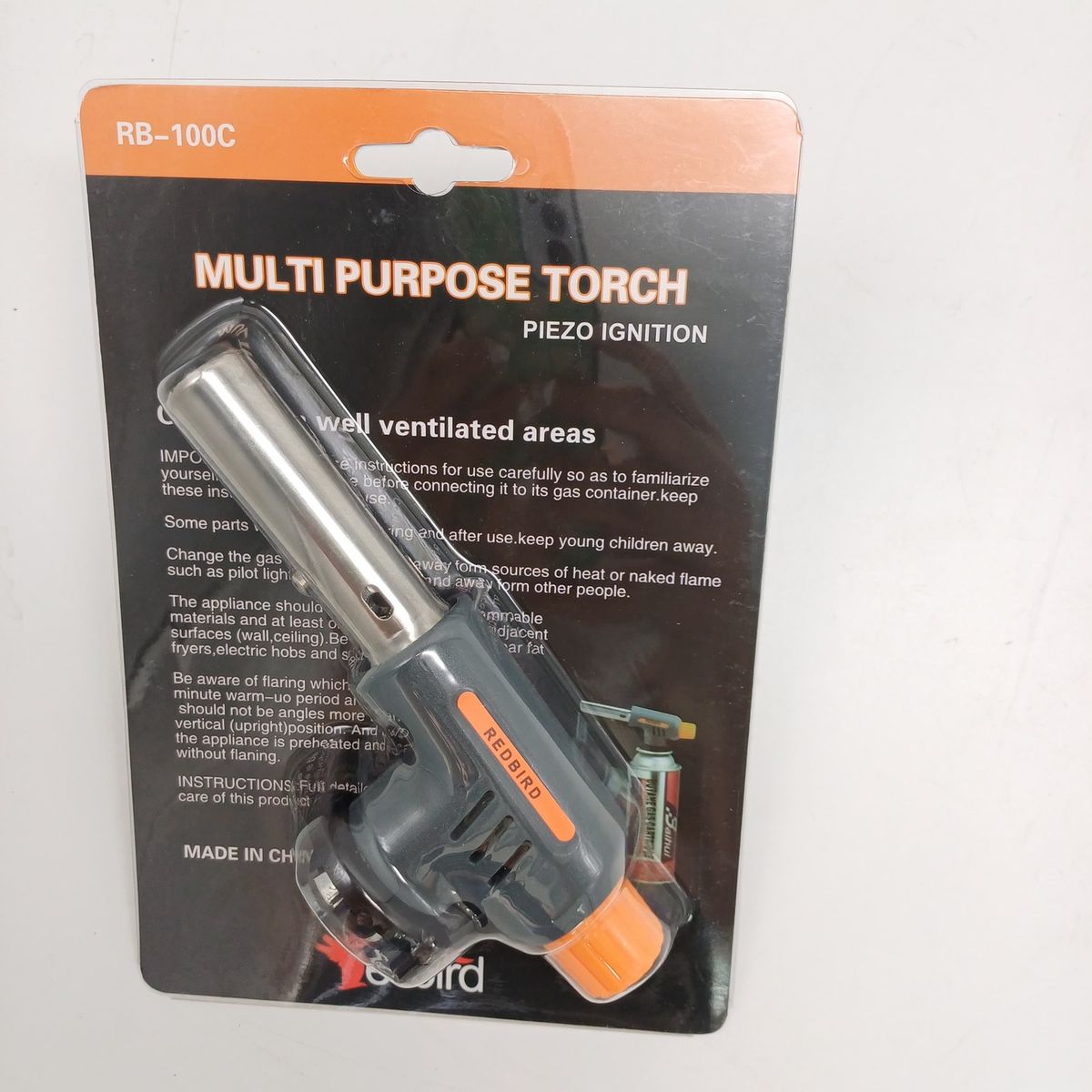 TIGERBEE - SOPLETE DE GAS BUTANO