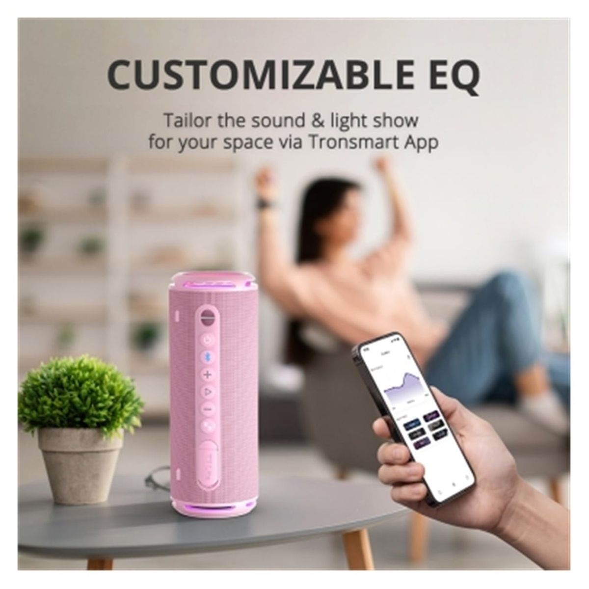 Tronsmart - Parlante Tronsmart T7 Lite 24W Bluetooth Speaker Rosado