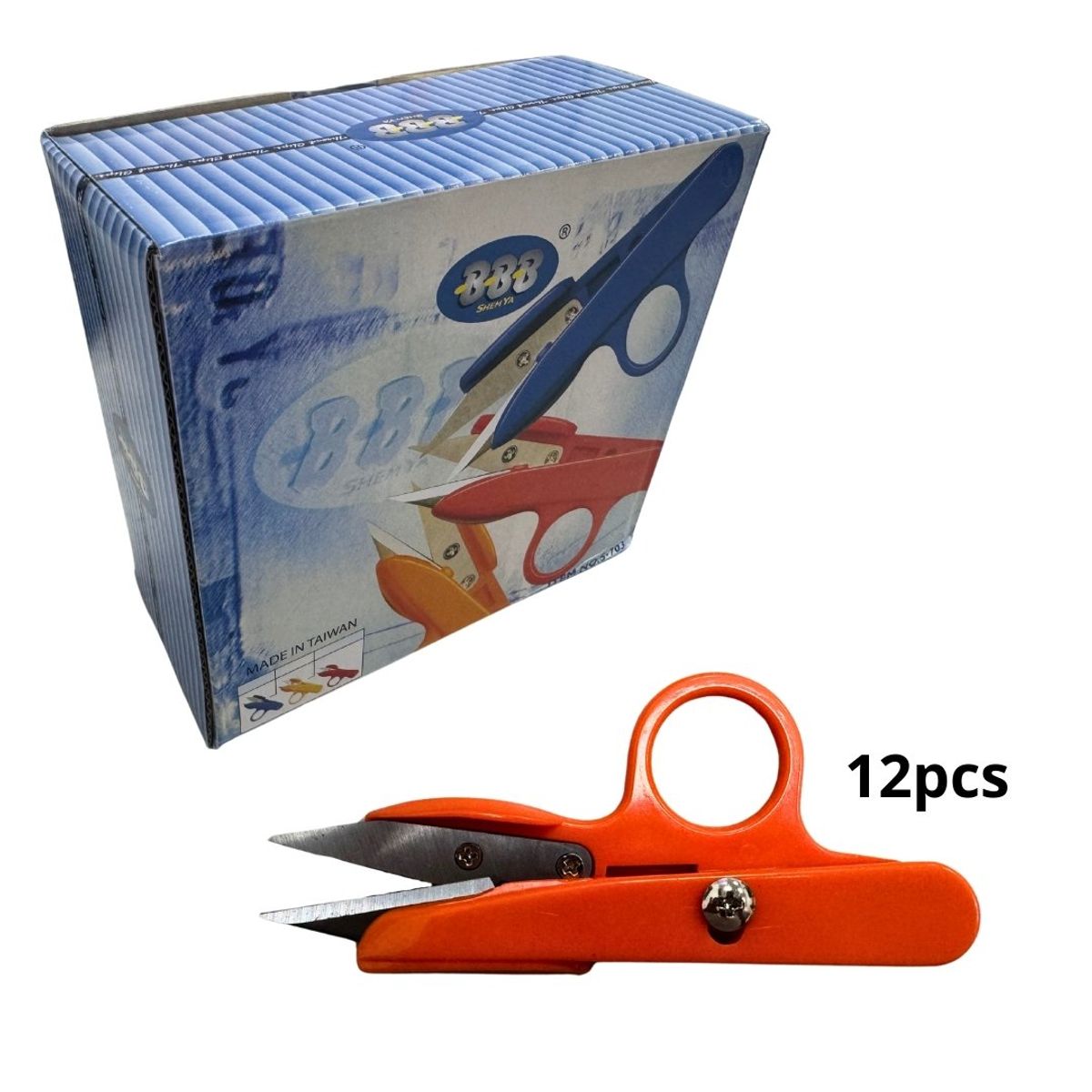 GENERICO - Set de 12 Tijeras Piqueteras bbb