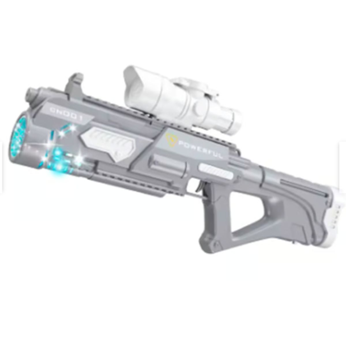 GENERICO - Pistola de Agua y Burbuja 2 en 1