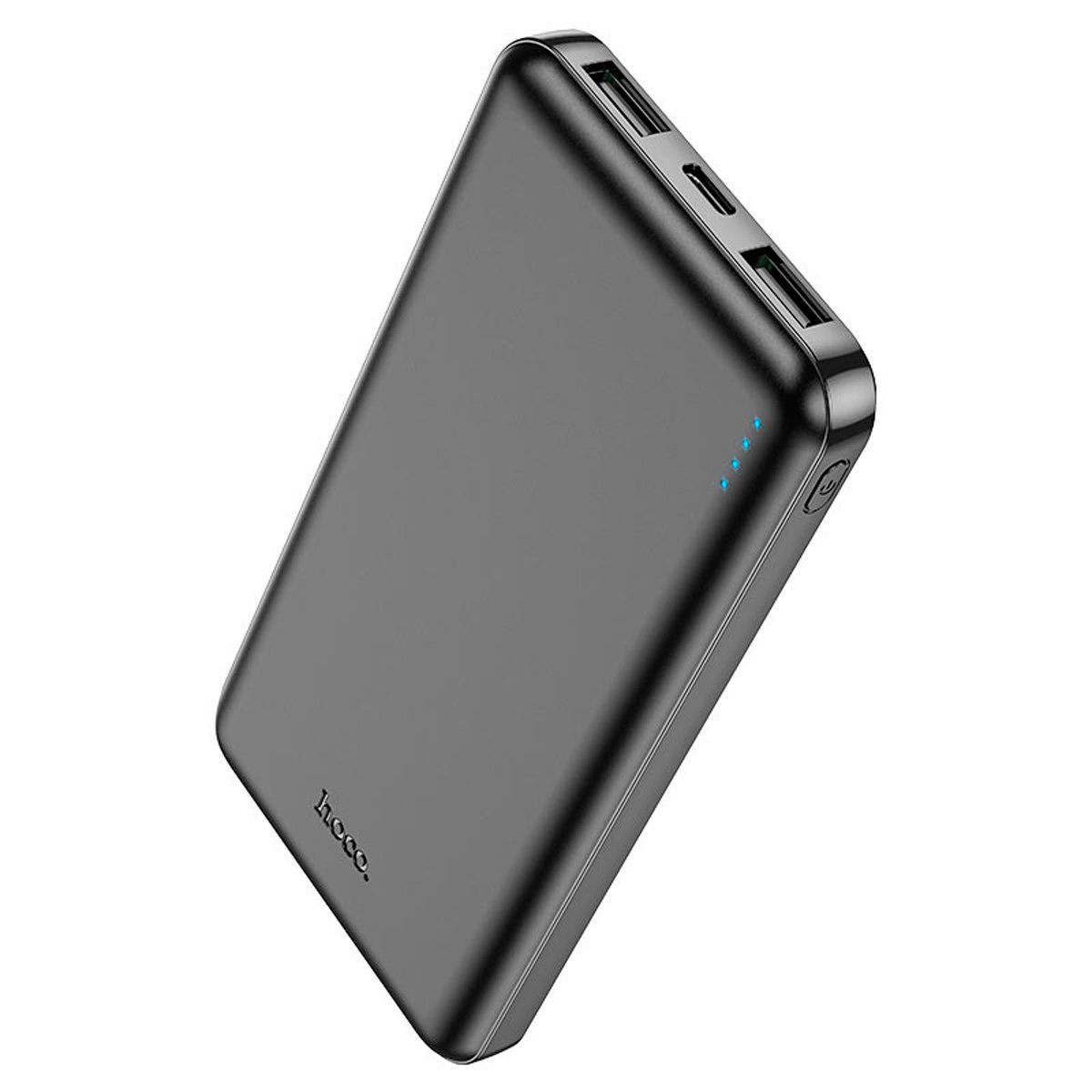 HOCO - Power Bank HOCO J100 10000mAh 21A USB-A x2 Negro