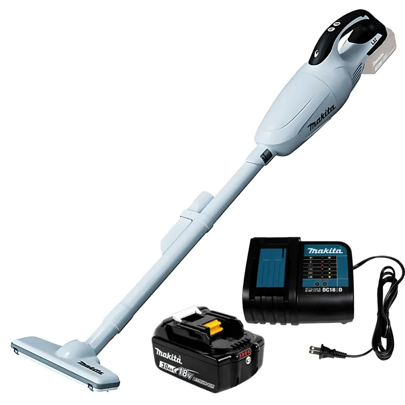 MAKITA - Aspiradora Inalámbrica Makita LXT 18V / DCL181FZW + 1 BAT 3AH Y CARG