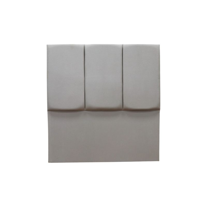 MUEBLES MACRUMO - Cabecera Premium Alta Tessa de King Plz Color Beige oscuro antifluido