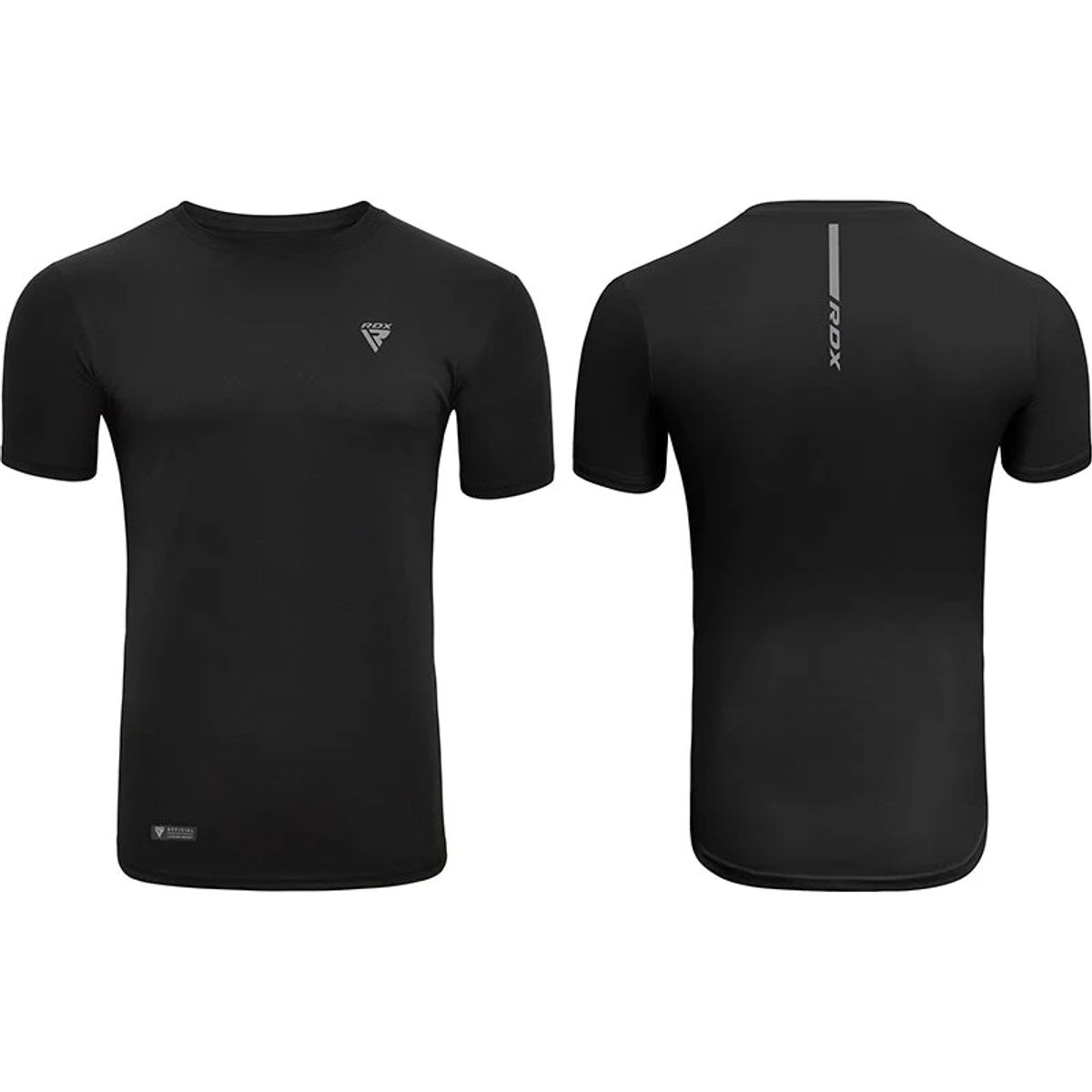 RDX - Camiseta o Polo Deportivo de Manga Corta RDX T2 Plus