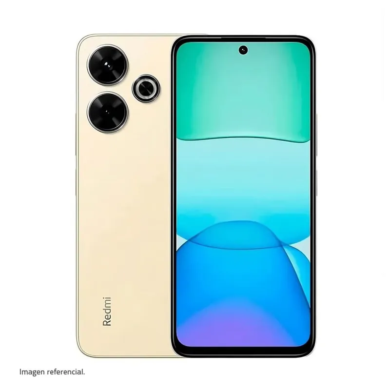 XIAOMI - CELULAR XIAOMI REDMI 13 6GB 128GB ARENA DORADA
