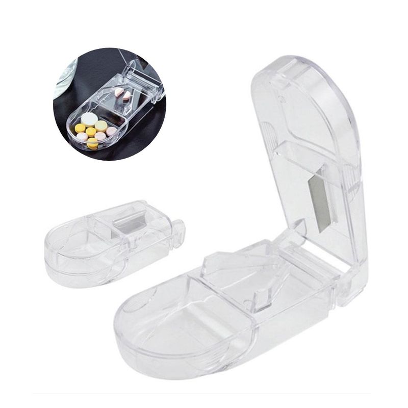 GENERICO - Cortador De Pastillas Portátil Pastillero Incluido En Oferta