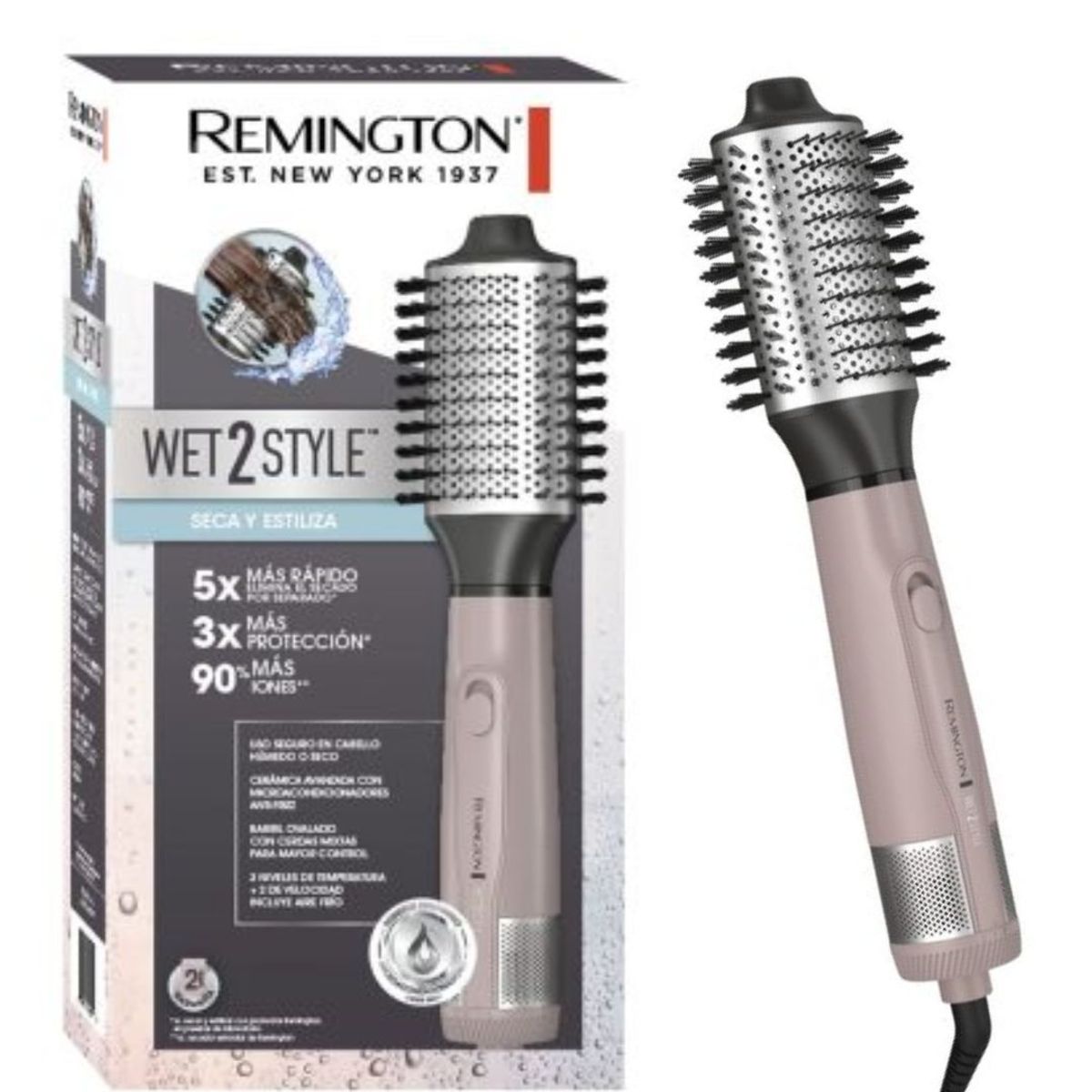 REMINGTON - Cepillo de aire Remington Wet2Style AS15A