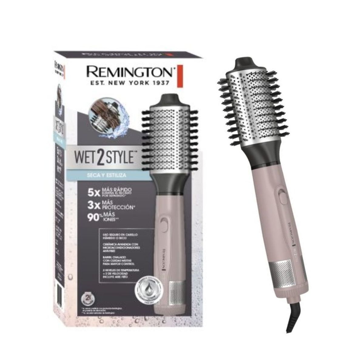 REMINGTON - Cepillo de aire Remington Wet2Style AS15A