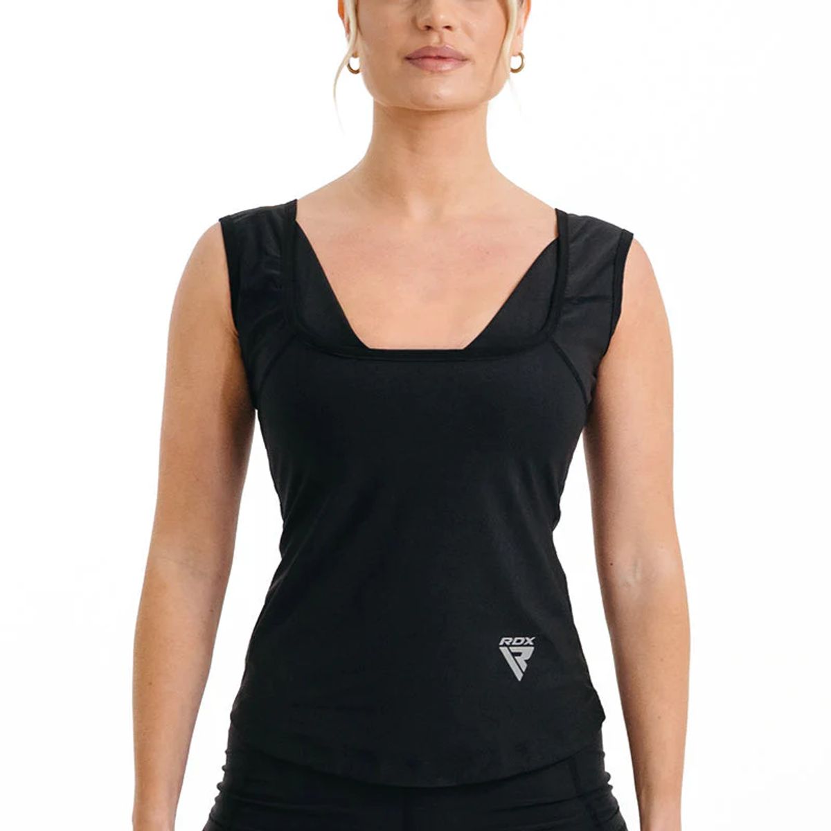 RDX - Camiseta o Polo Deportivo Sauna sin cierre RDX W1