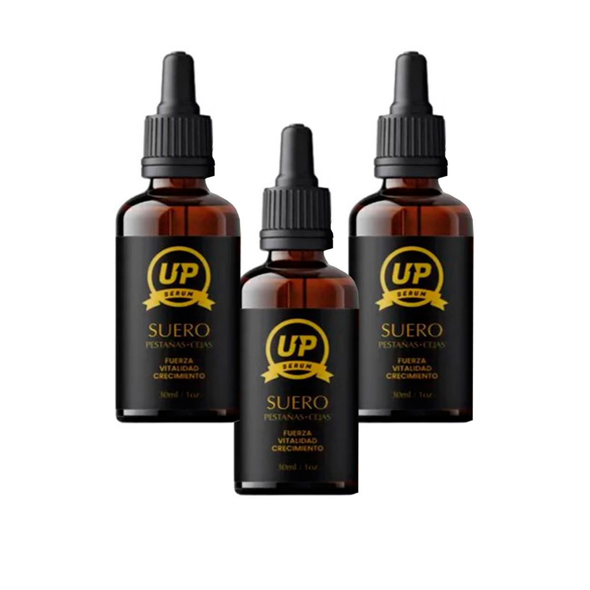 GENERICO - Serum Up alargamiento de Pestañas Y Cejas Original 3 set