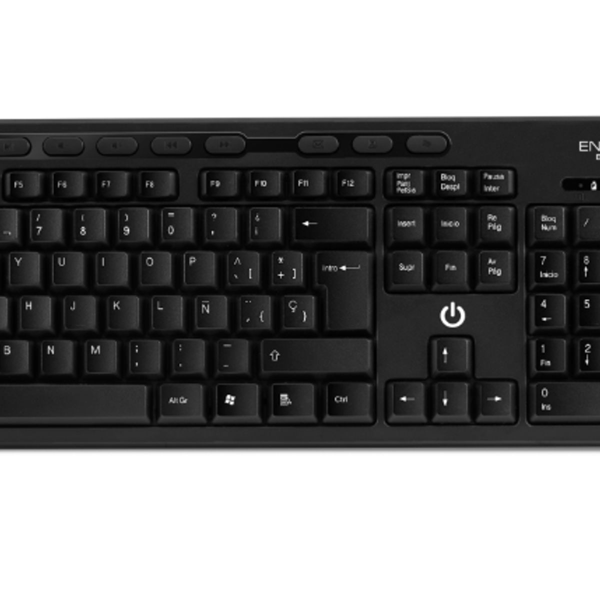 ENKORE - Kit EBONY ENK T800 Teclado + Mouse Wifi ENKORE