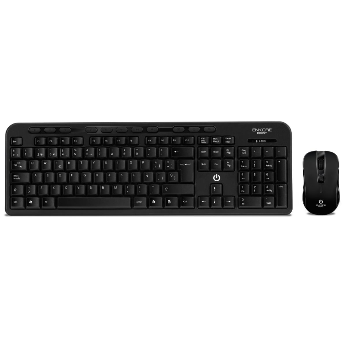 ENKORE - Kit EBONY ENK T800 Teclado + Mouse Wifi ENKORE