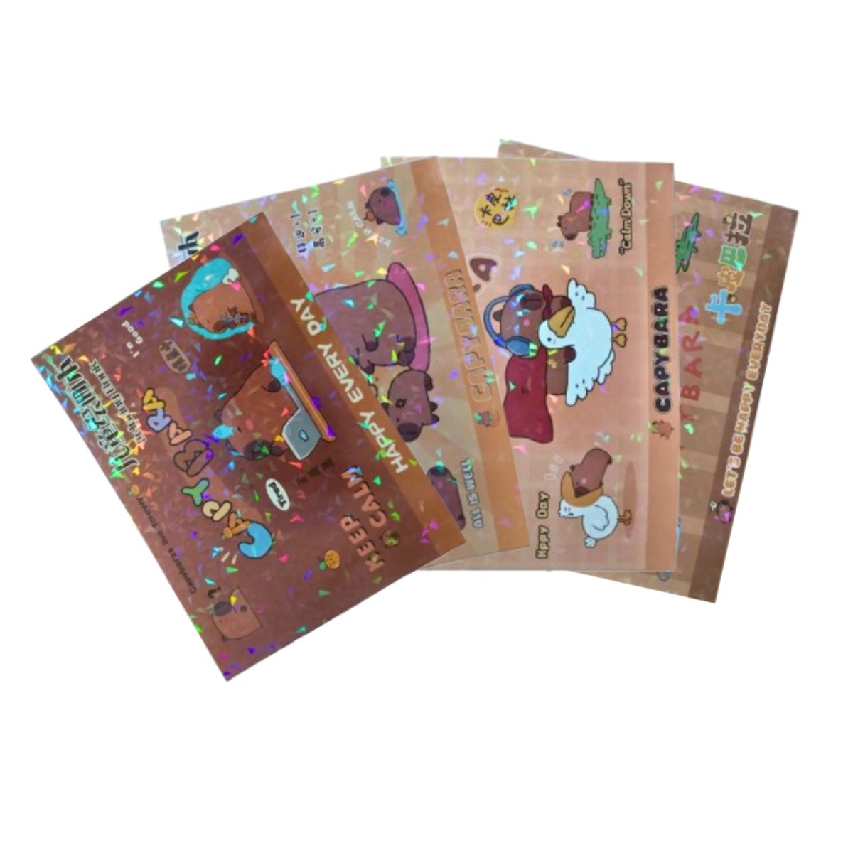 GENERICO - 4 Libros para Colorear Capibara A4