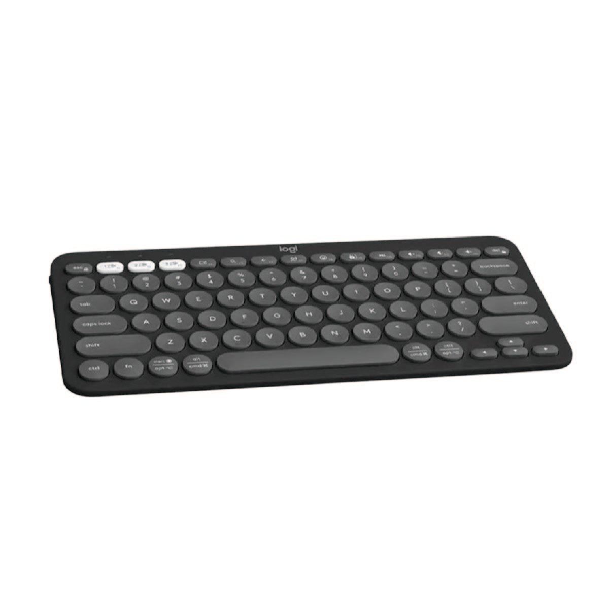 LOGITECH - Teclado Logitech Pebble 2 K380s Bluetooth/ Sp Graphite