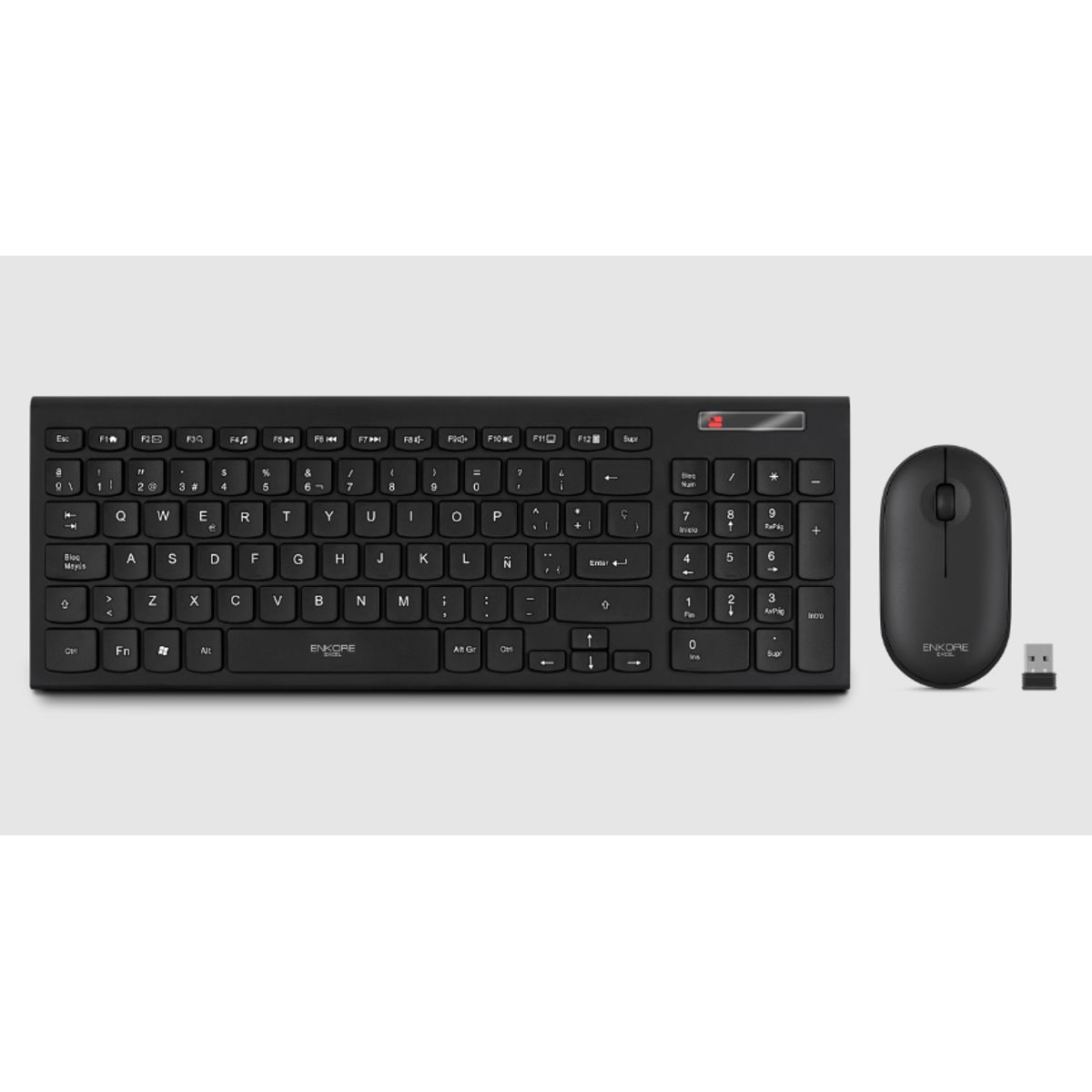ENKORE - KIT EXCEL ENT 701.2 Teclado WIFI + Mouse WIFI ENKORE