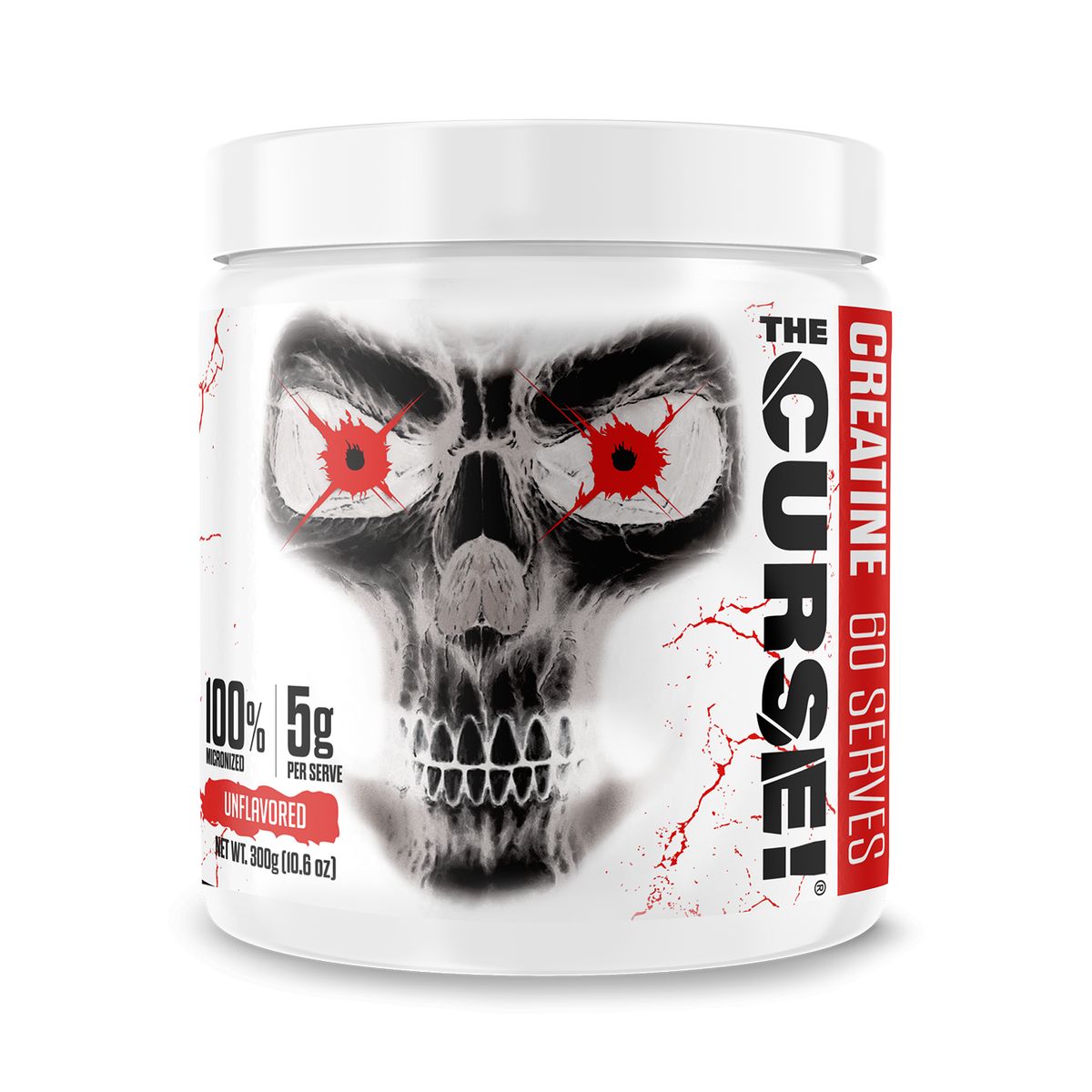 JNX SPORTS - Creatina Monohidratada The Curse 300gr