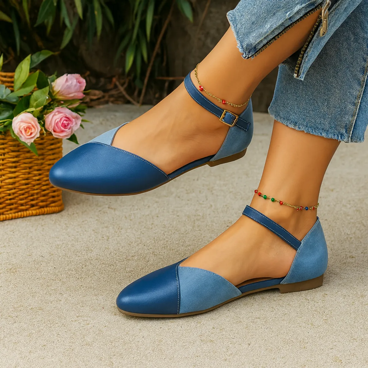 GENERICO - Balerinas Mujer Misshus Lua acero