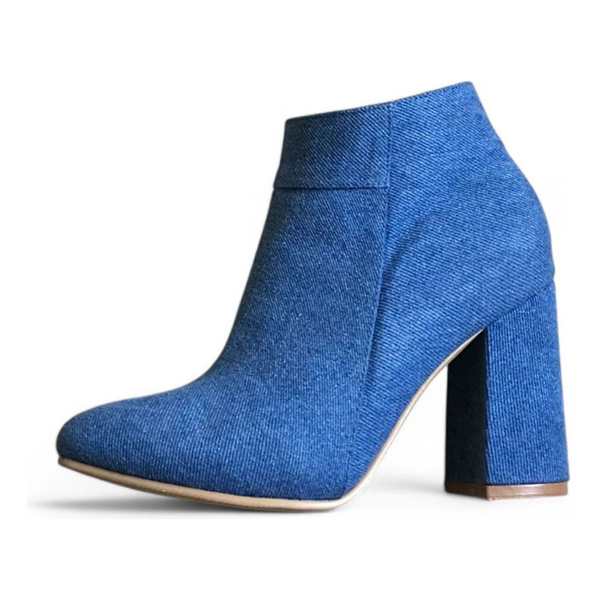 GENERICO - Bota Mujer Taco 9 2086L-60 Color Celeste