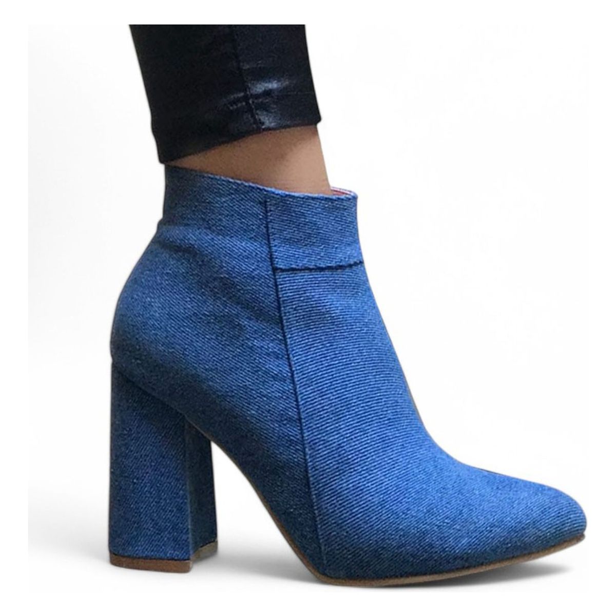 GENERICO - Bota Mujer Taco 9 2086L-60 Color Celeste