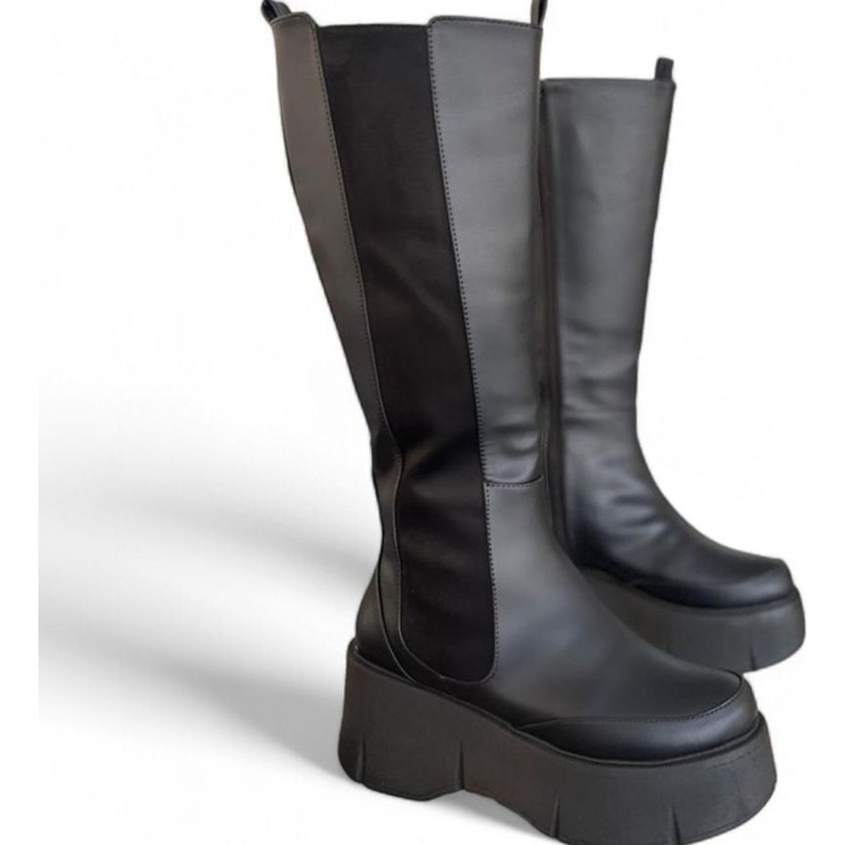 GENERICO - Botin Mujer Plataforma 7 Cm 2086L-75 Color Negro