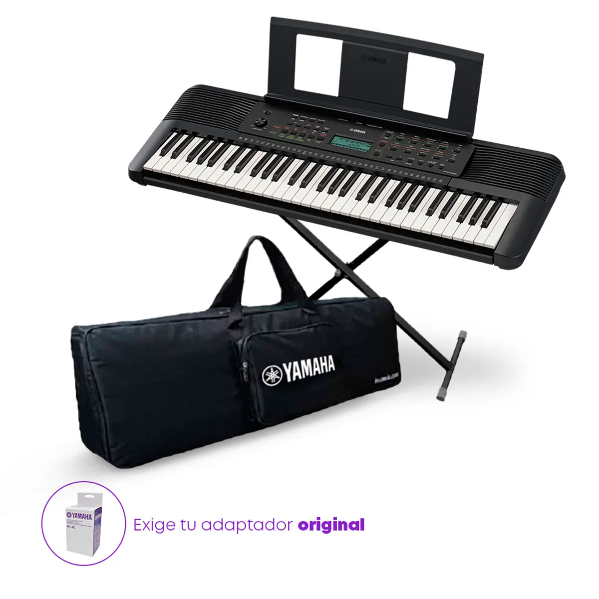 YAMAHA - TECLADO PSR-E283 PACK STUDIO - NUEVO MODELO