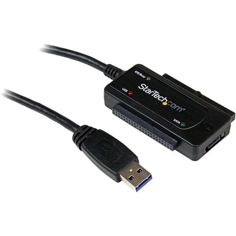 STARTECH - CABLE TRANSFERENCIA DATOS STARTECHCOM NEGRO PN USB3SSATAIDE