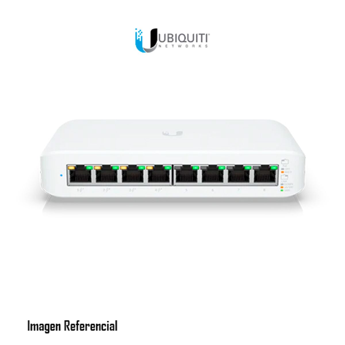 UBIQUITI - SWITCH UNIFI UBIQUITI NETWORKS GIGABIT ETHERNET PN USW-LITE-8-POE