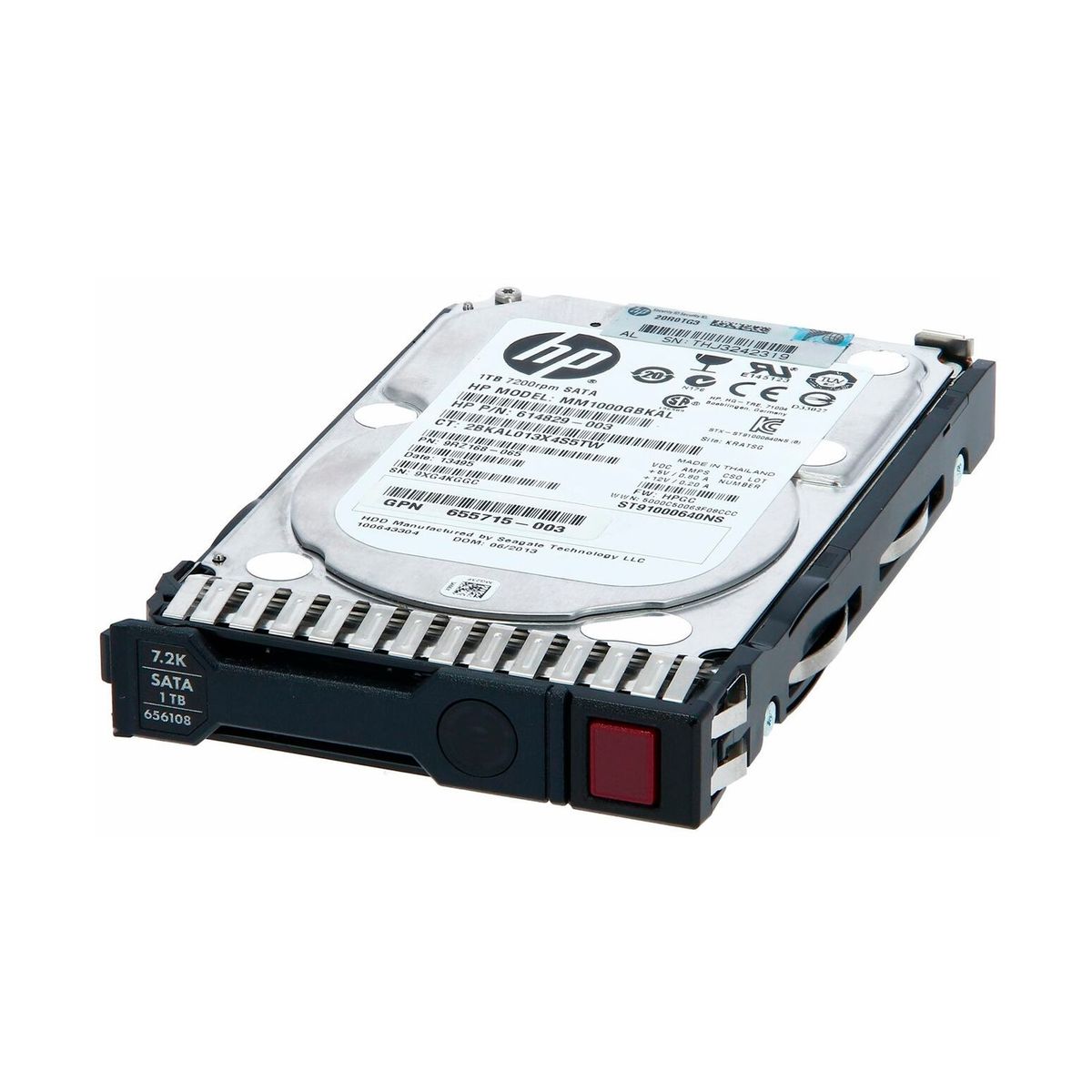 HP - DISCO DURO HP 1TB SATA 25 PROLIANT PN 655710-B21 656108-001 614829-003