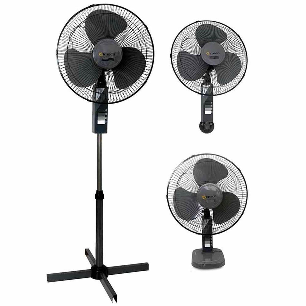 IMACO - VENTILADOR DE PIE IMACO FS1631 60 WATTS 3 EN 1