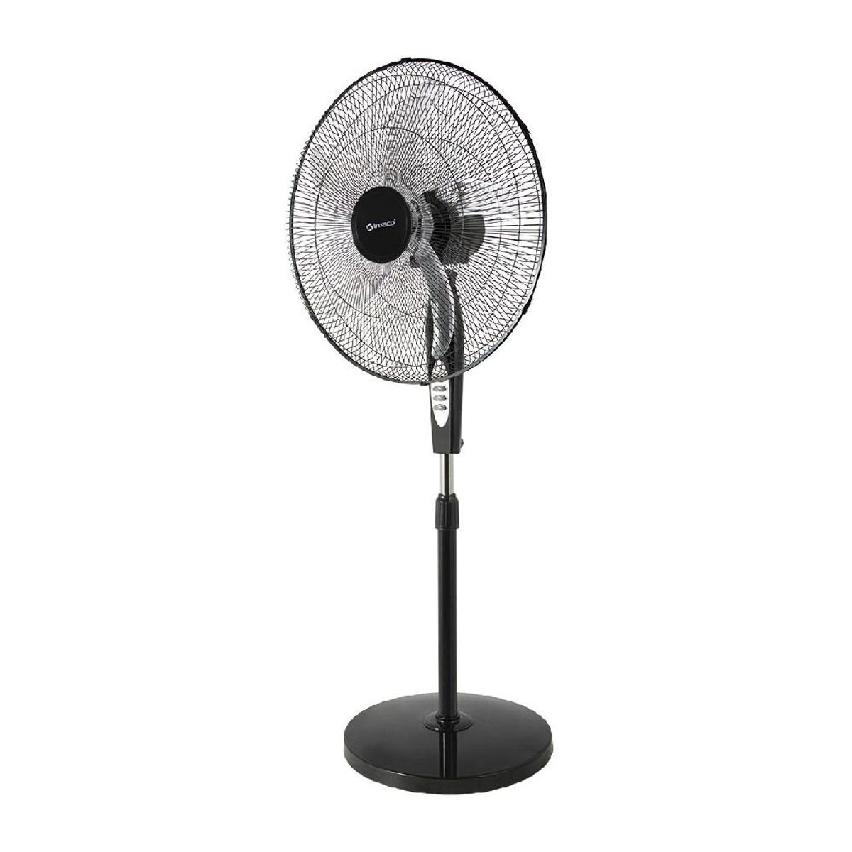 IMACO - VENTILADOR DE PIE IMACO FS9320 93 WATTS PEDESTAL 3 VELOCIDADES NEGRO