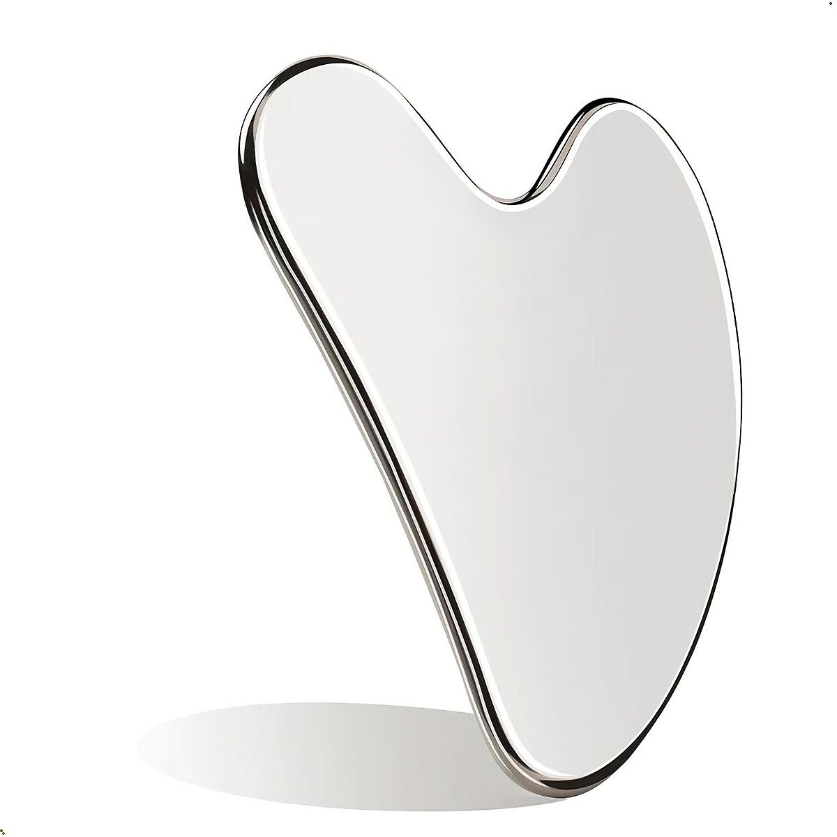 GENERICO - Gua Sha Acero Inoxidable - Antiarrugas Drenaje Linfático