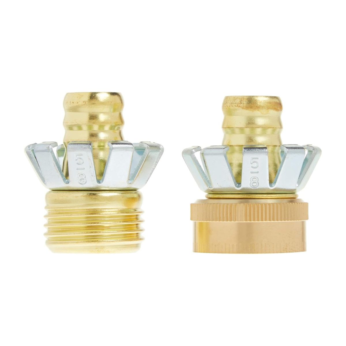 VIKINGO - Terminales de Metal hembra y macho conector para Manguera 58”