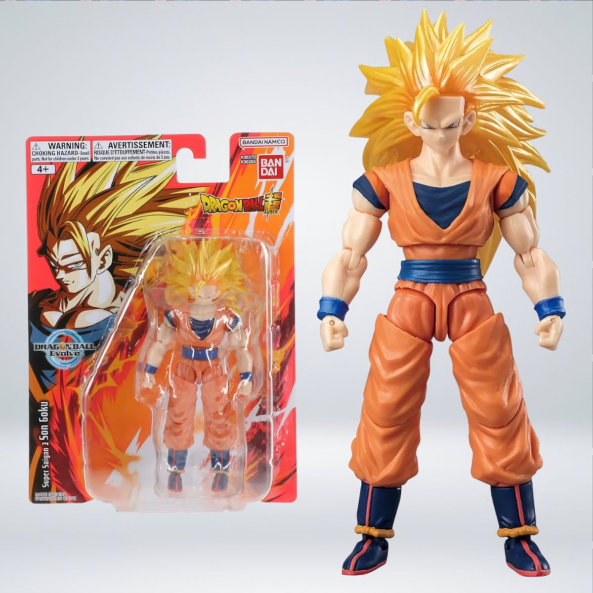 BANDAI NAMCO - FIGURA BANDAI EVOLVE - DBZ - SON GOKU SS3