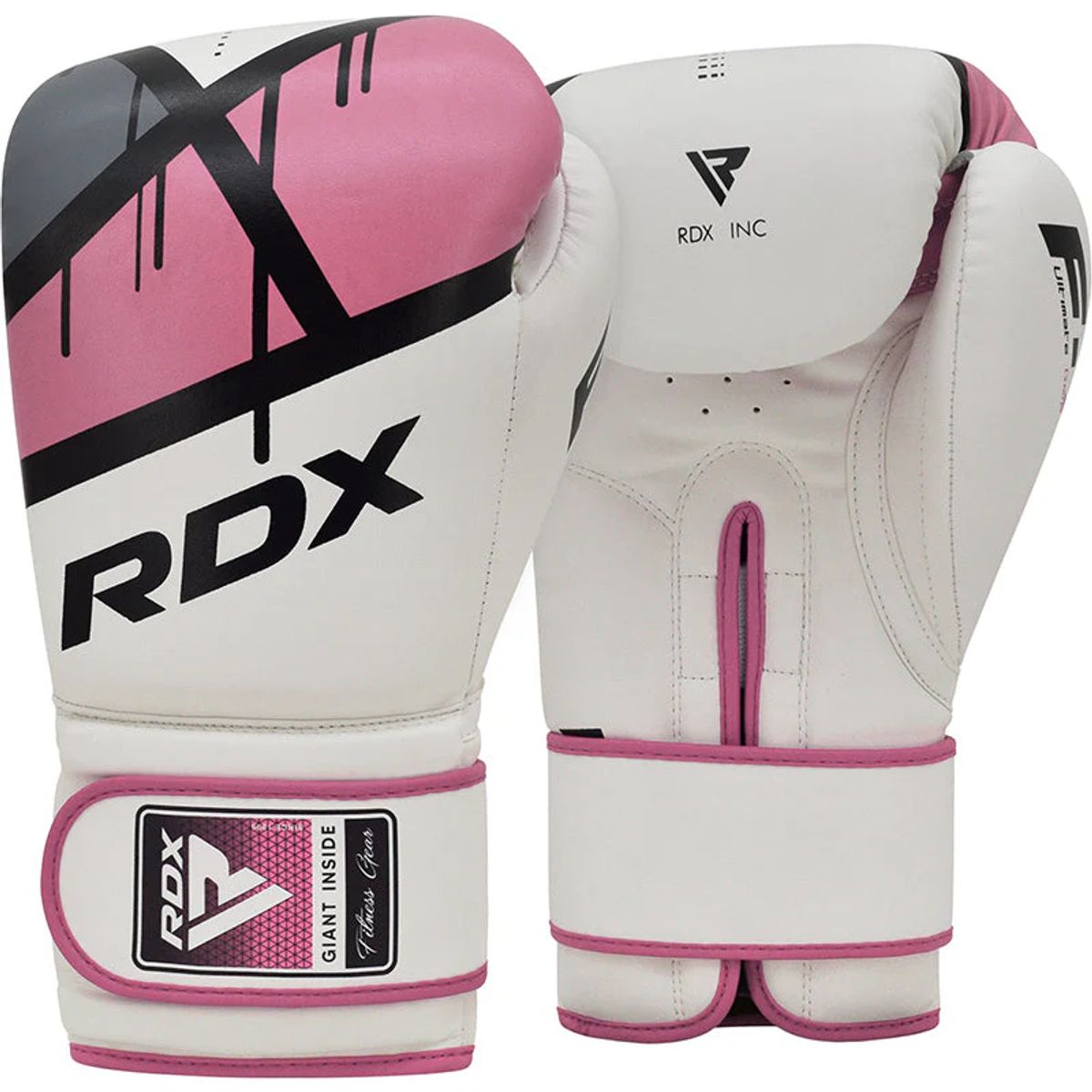 RDX - Guantes de Boxeo Para Mujer Ego F7 16OZ - Rosado