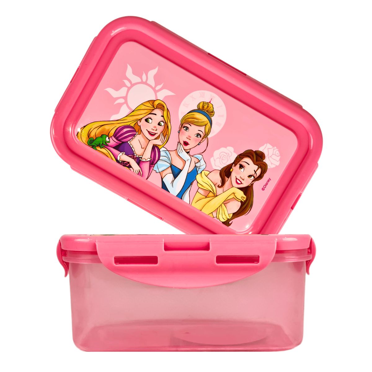 DISNEY - Taper Rectangular PRINCESAS para niñas 600ml
