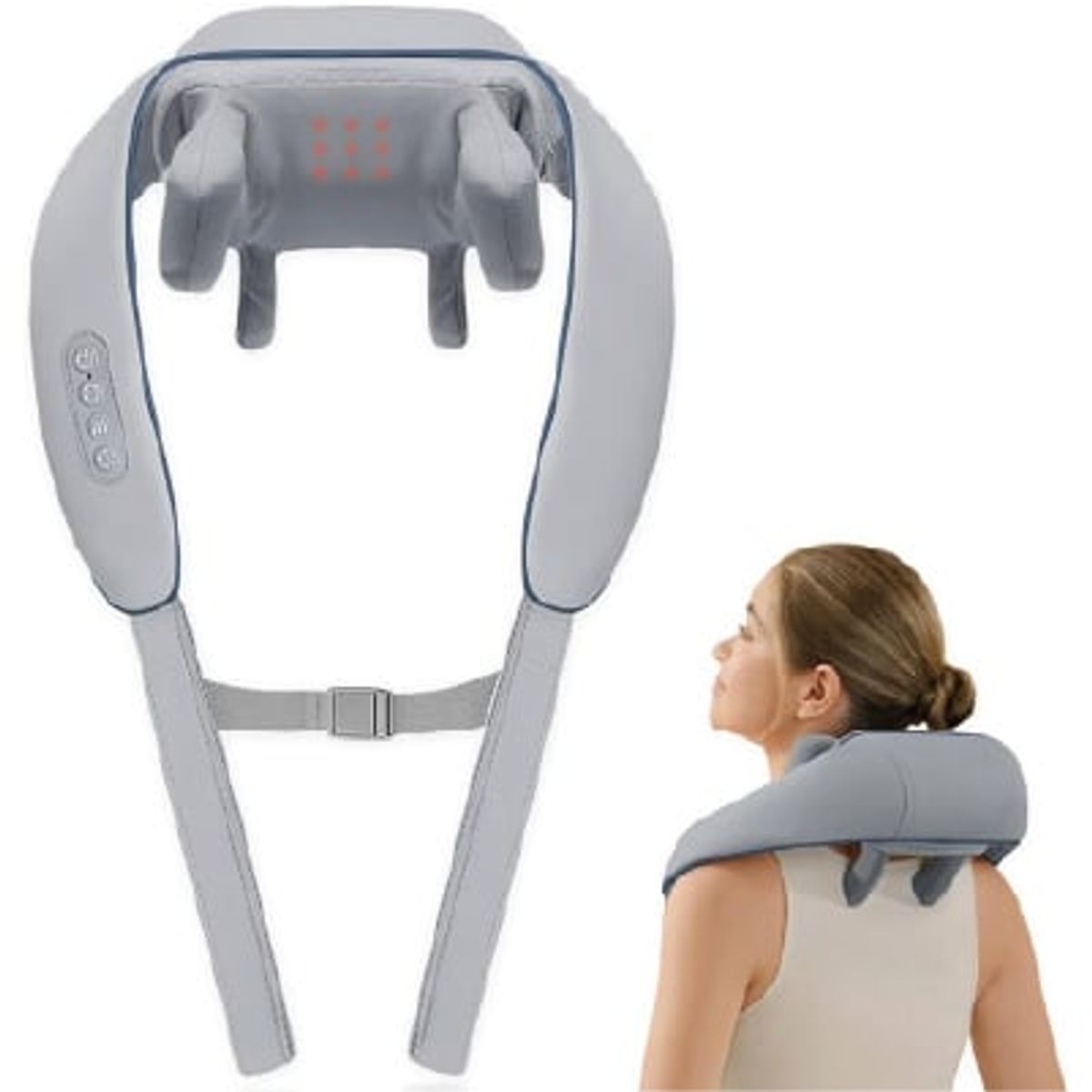 GENERICO - MASAJEADOR PARA CUELLO Y HOMBROS